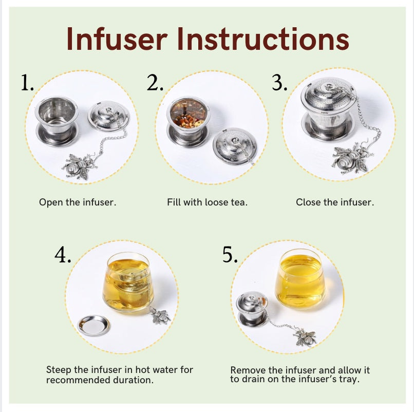 Charmed Fine Mesh Tea Infusers