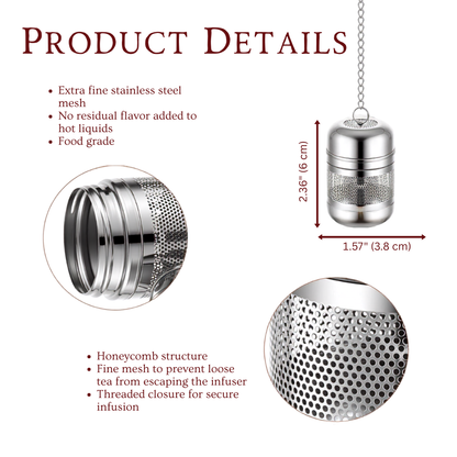 Stainless Fine Mesh Tea Infusers