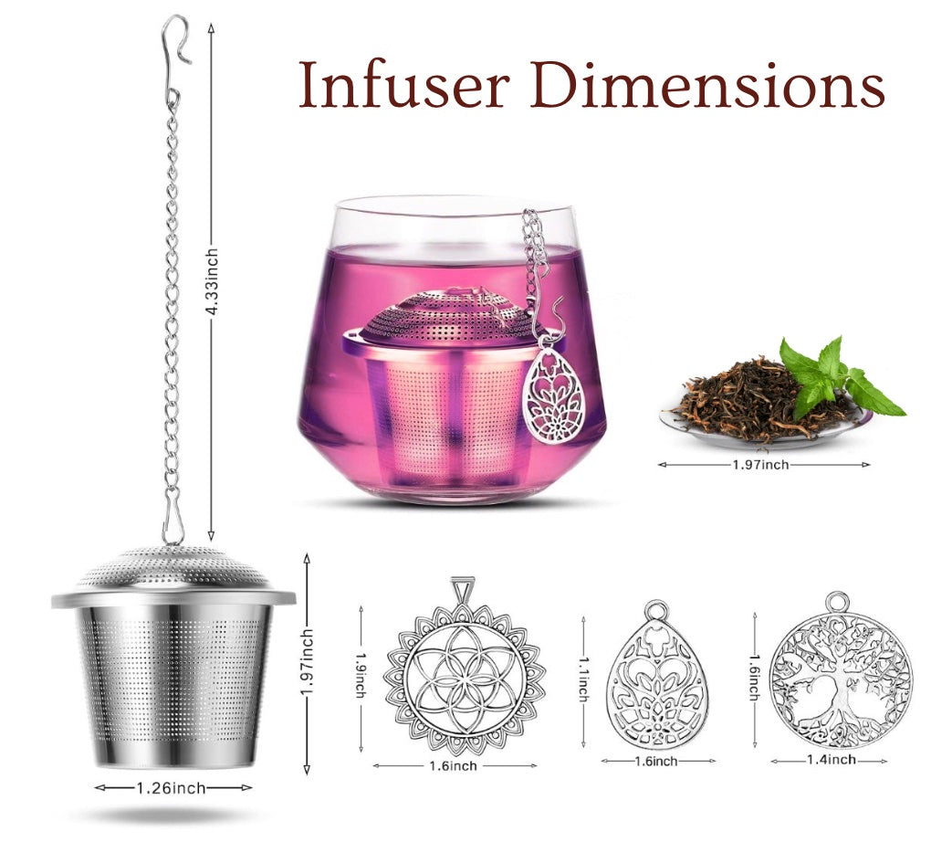Charmed Fine Mesh Tea Infusers