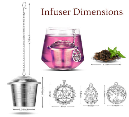 Charmed Fine Mesh Tea Infusers